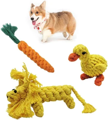 トレーニング耐久性のある犬インタラクティブ噛むロープ犬の咀嚼おもちゃ